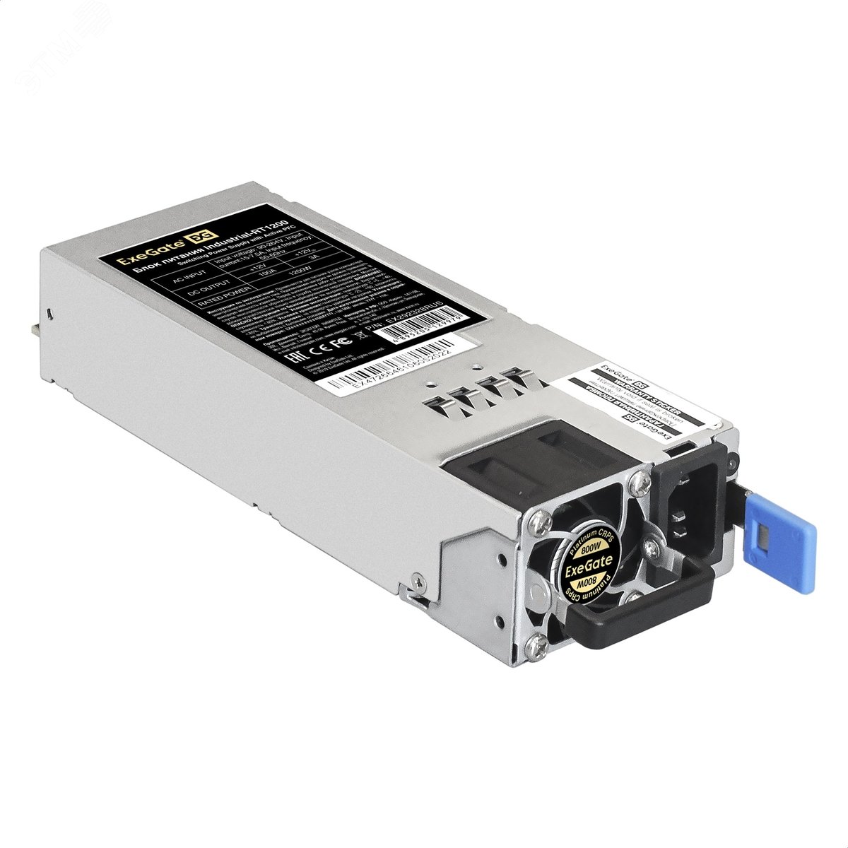 Изображение товара Серверный блок питания 800W Redundant, APFC, 80 PLUS Platinum, вентилятор 4 см (шт) Изображение товара Серверный блок питания 800W Redundant, APFC, 80 PLUS Platinum, вентилятор 4 см (шт)