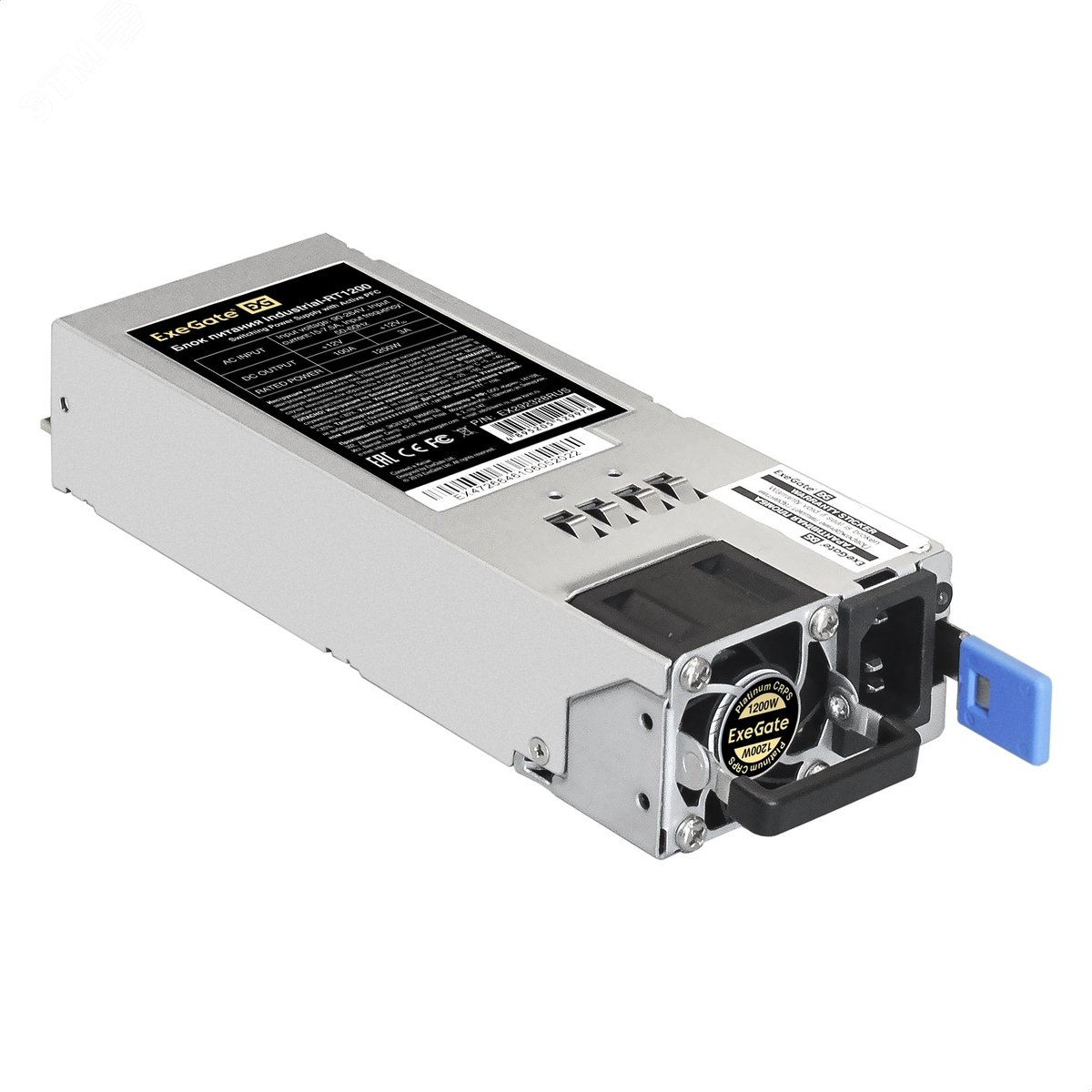 Изображение товара Серверный блок питания 1200W Redundant 80 PLUS Platinum ExeGate