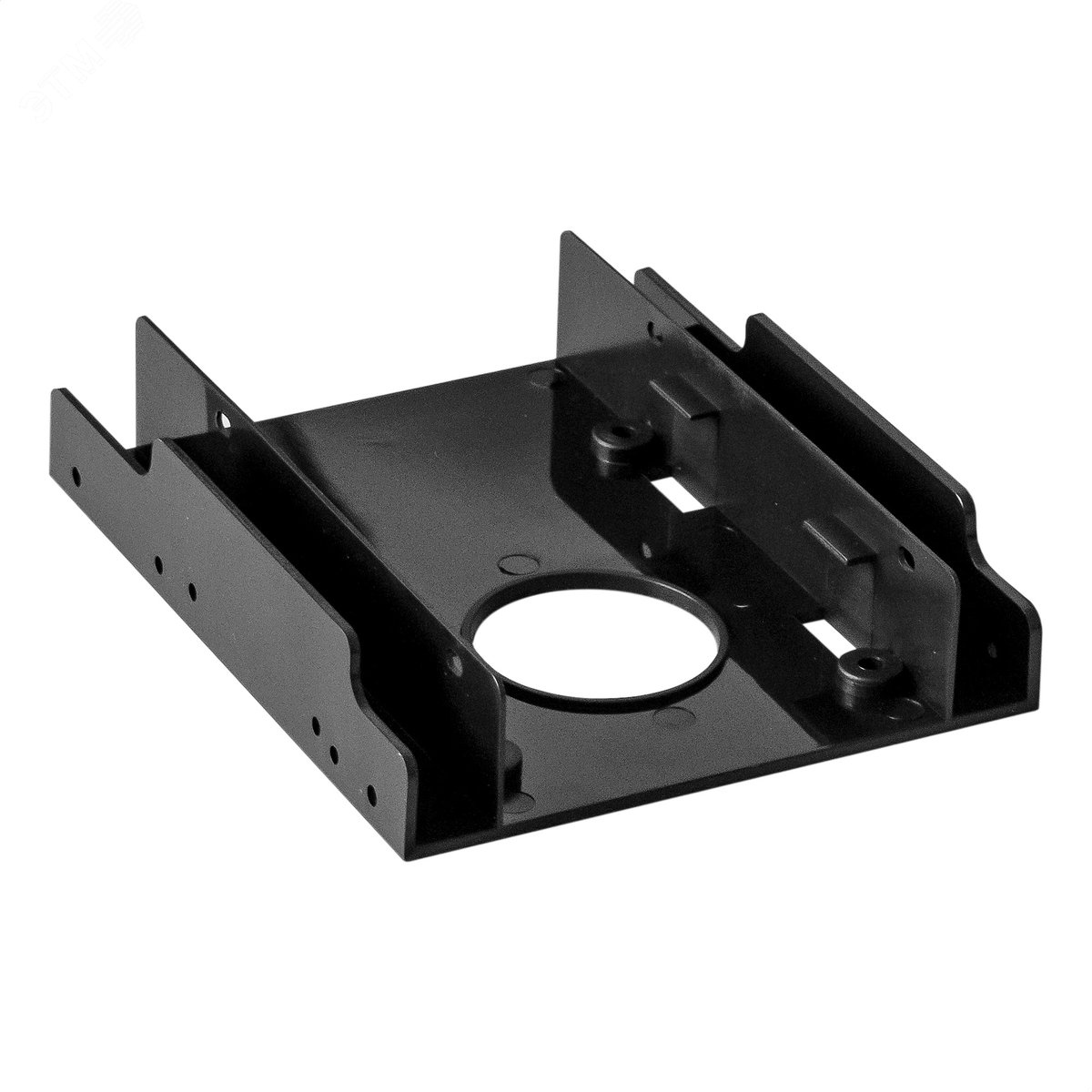 Изображение товара Салазки-переходник HD-22T3P для установки 2 x HDD/SSD 2.5'' в отсек 3.5'', пластик (шт)