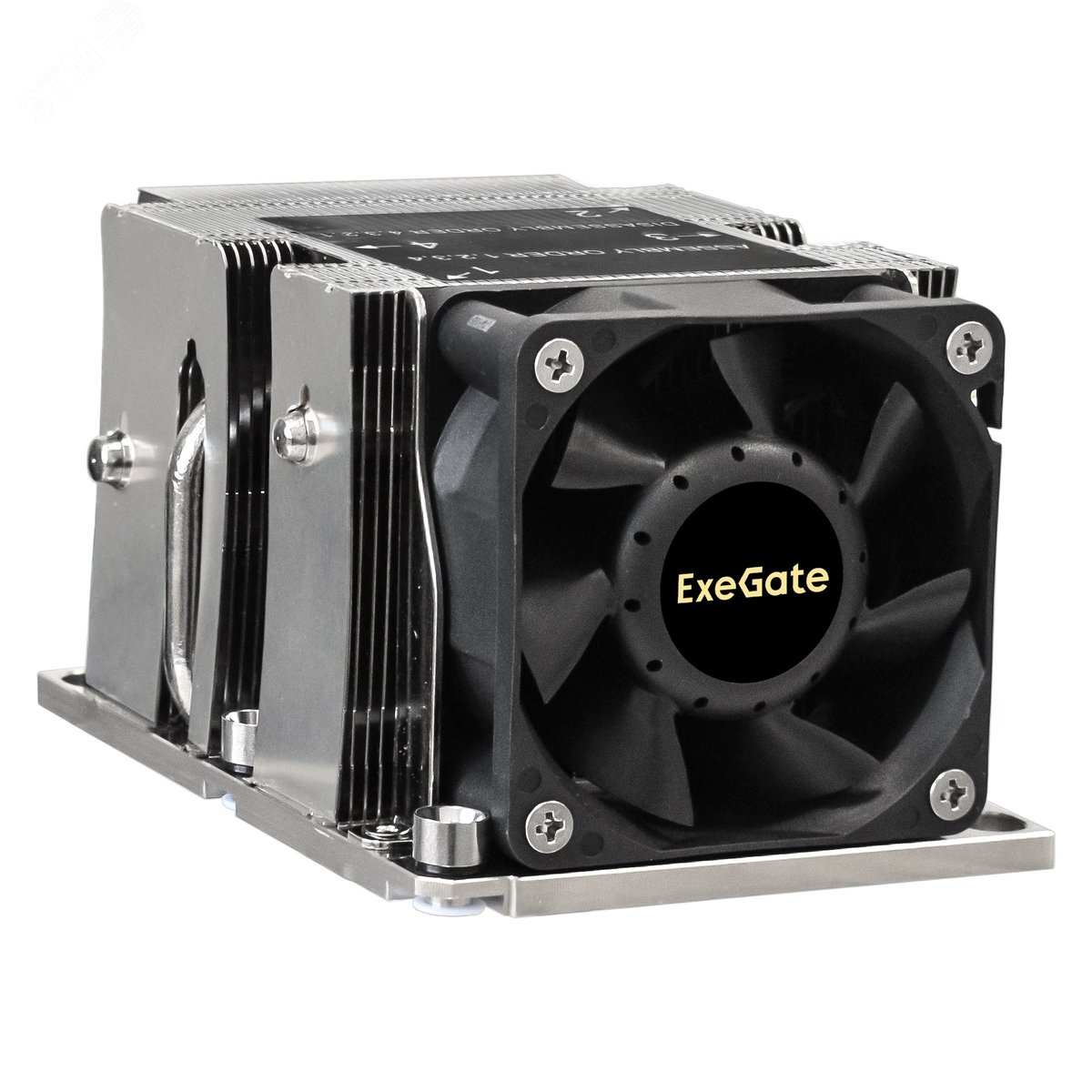 Изображение товара Вентилятор для процессора 60 мм, TDP 205W, 2100-6800RPM, 4pin, 52db, Al+Cu, 2 подшипника (шт)