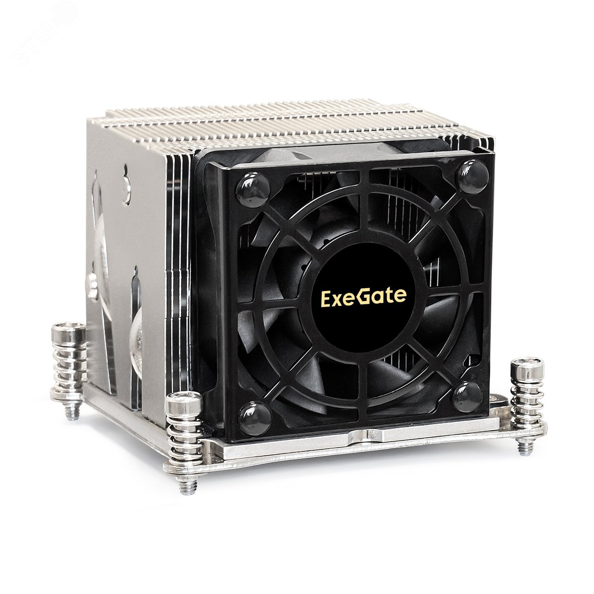 Изображение товара Вентилятор для процессора 80 мм, TDP 135W, 2100-6800RPM, 4pin, 52db, Al+Cu, 4 трубки, 2 подшипника (шт)