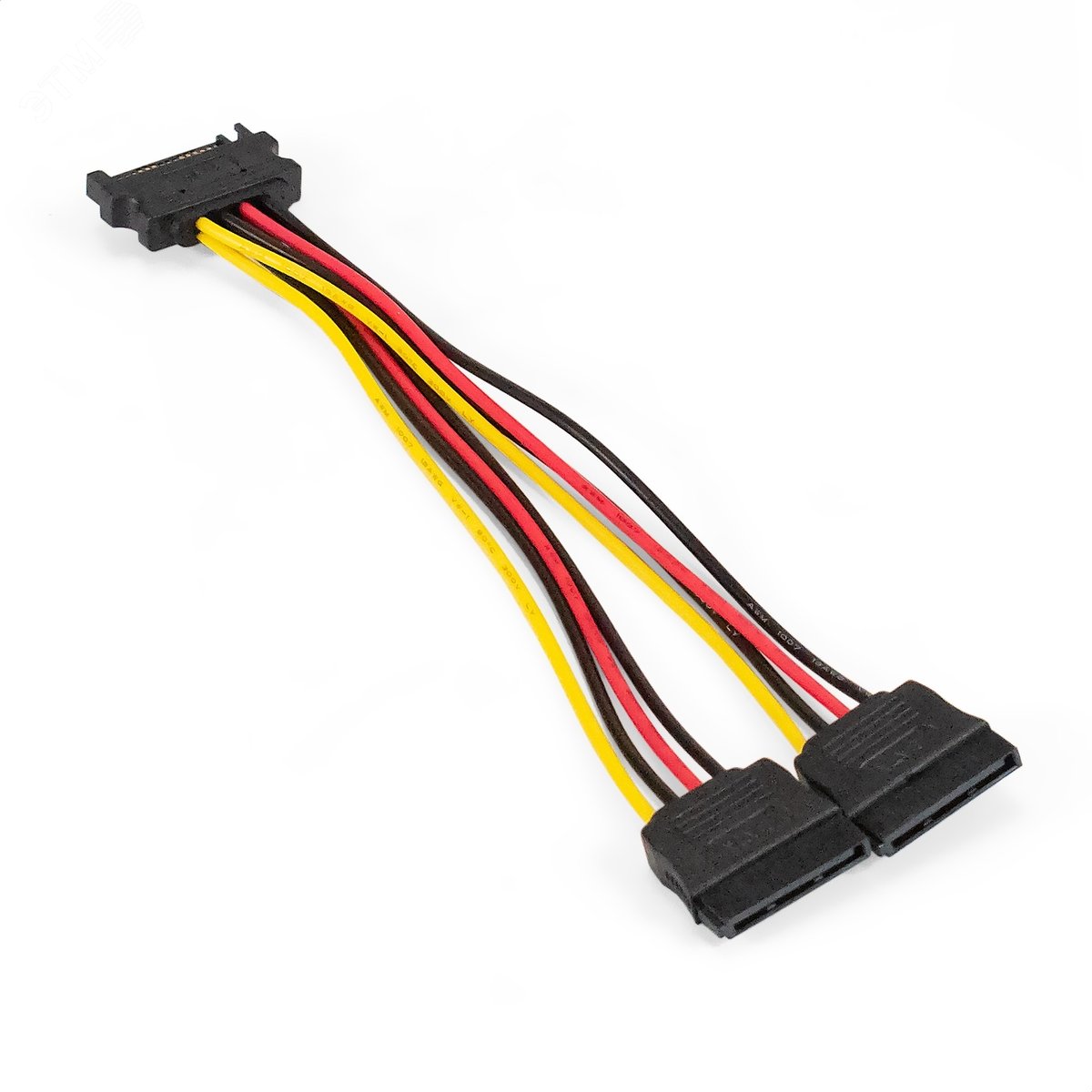 Изображение товара Кабель питания SATA EX-CC-SATAM2F, 15 pin (M) / 2 x 15 pin (F) (шт) Изображение товара Кабель питания SATA EX-CC-SATAM2F, 15 pin (M) / 2 x 15 pin (F) (шт)