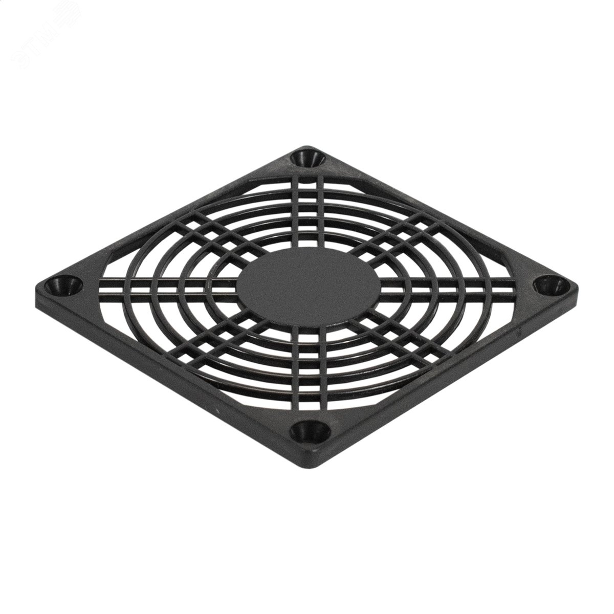 Изображение товара Решетка для вентилятора 80x80 мм, квадратная, черная, пластиковая (шт)