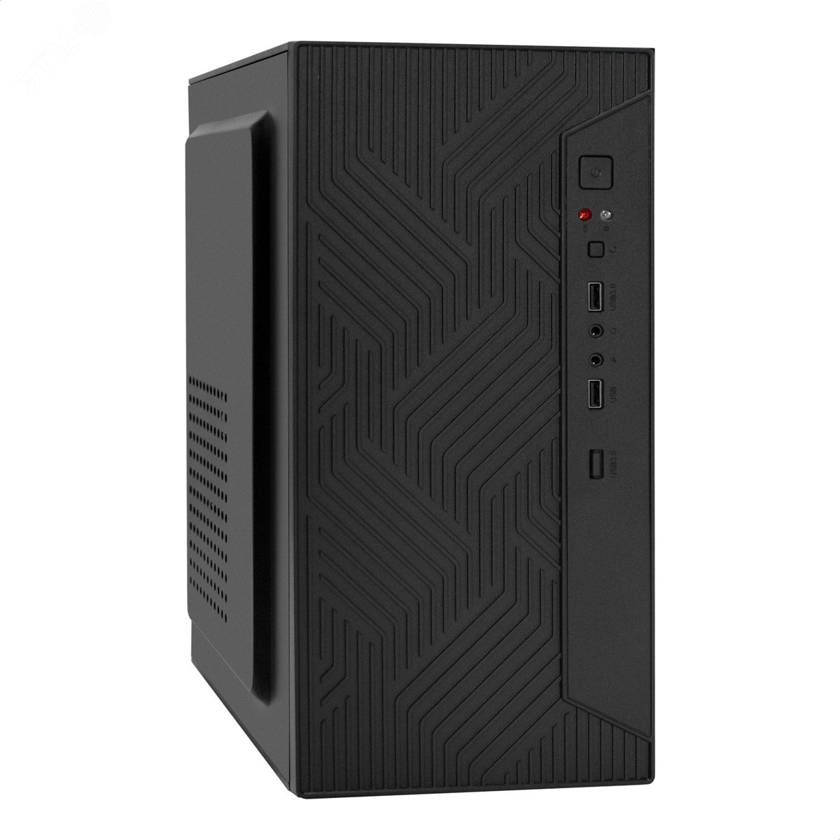 Изображение товара Корпус для ПК MiniTower mATX без БП 2xUSB HD Audio чёрный EXEGATE BAA-303