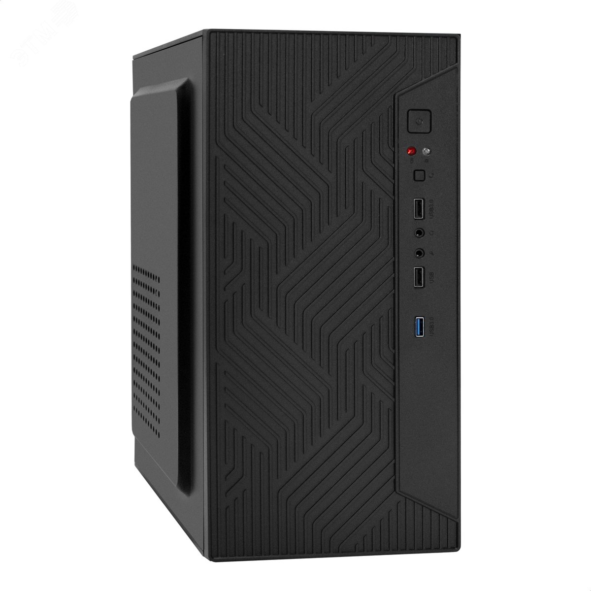 Изображение товара Корпус для ПК, Minitower, mATX, БП 450W, 2xUSB + 1xUSB 3.0, HD Audio, чёрный (шт)