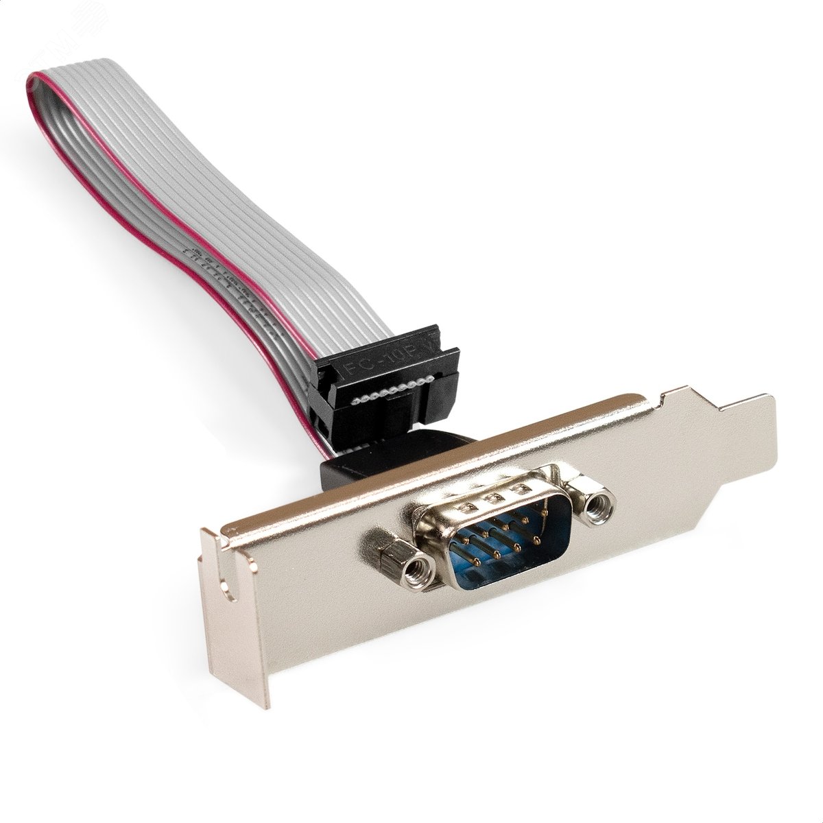 Изображение товара Планка портов в корпус ПК 1 x COM BrctDB91-LP, Com 10 pin (F) --> RS-232 DB9 (M), длина кабеля 20 см, Low Profile (шт) Изображение товара Планка портов в корпус ПК 1 x COM BrctDB91-LP, Com 10 pin (F) --> RS-232 DB9 (M), длина кабеля 20 см, Low Profile (шт)