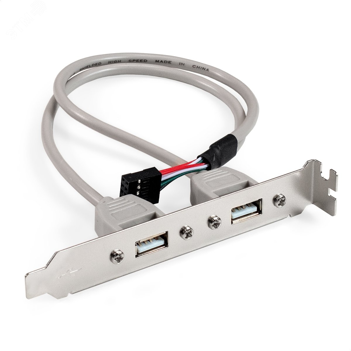 Изображение товара Планка портов в корпус ПК 2 x USB 2.0 BrctUSB2-2A, USB 2.0 9 pin (IDC, F) --> 2 x USB 2.0 (A, F), длина кабеля 20 см (шт) Изображение товара Планка портов в корпус ПК 2 x USB 2.0 BrctUSB2-2A, USB 2.0 9 pin (IDC, F) --> 2 x USB 2.0 (A, F), длина кабеля 20 см (шт)
