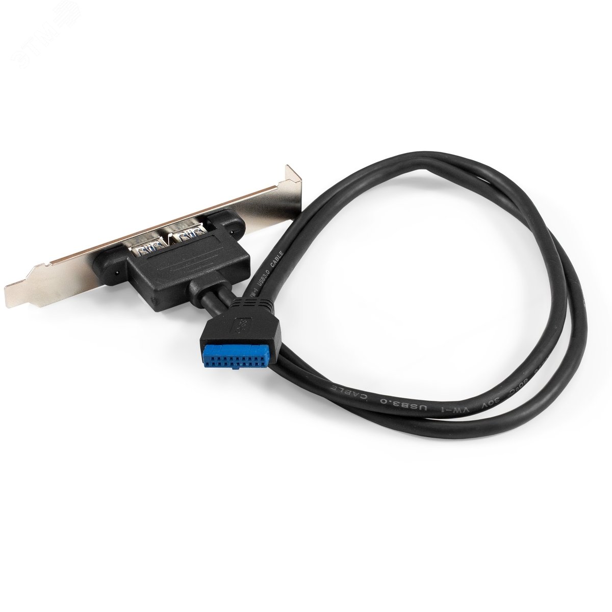 Изображение товара Планка портов в корпус ПК 2 x USB 3.0 BrctUSB3-2A, USB 3.0 20 pin (IDC, F) --> 2 x USB 3.0 (A, F), длина кабеля 20 см (шт) Изображение товара Планка портов в корпус ПК 2 x USB 3.0 BrctUSB3-2A, USB 3.0 20 pin (IDC, F) --> 2 x USB 3.0 (A, F), длина кабеля 20 см (шт)