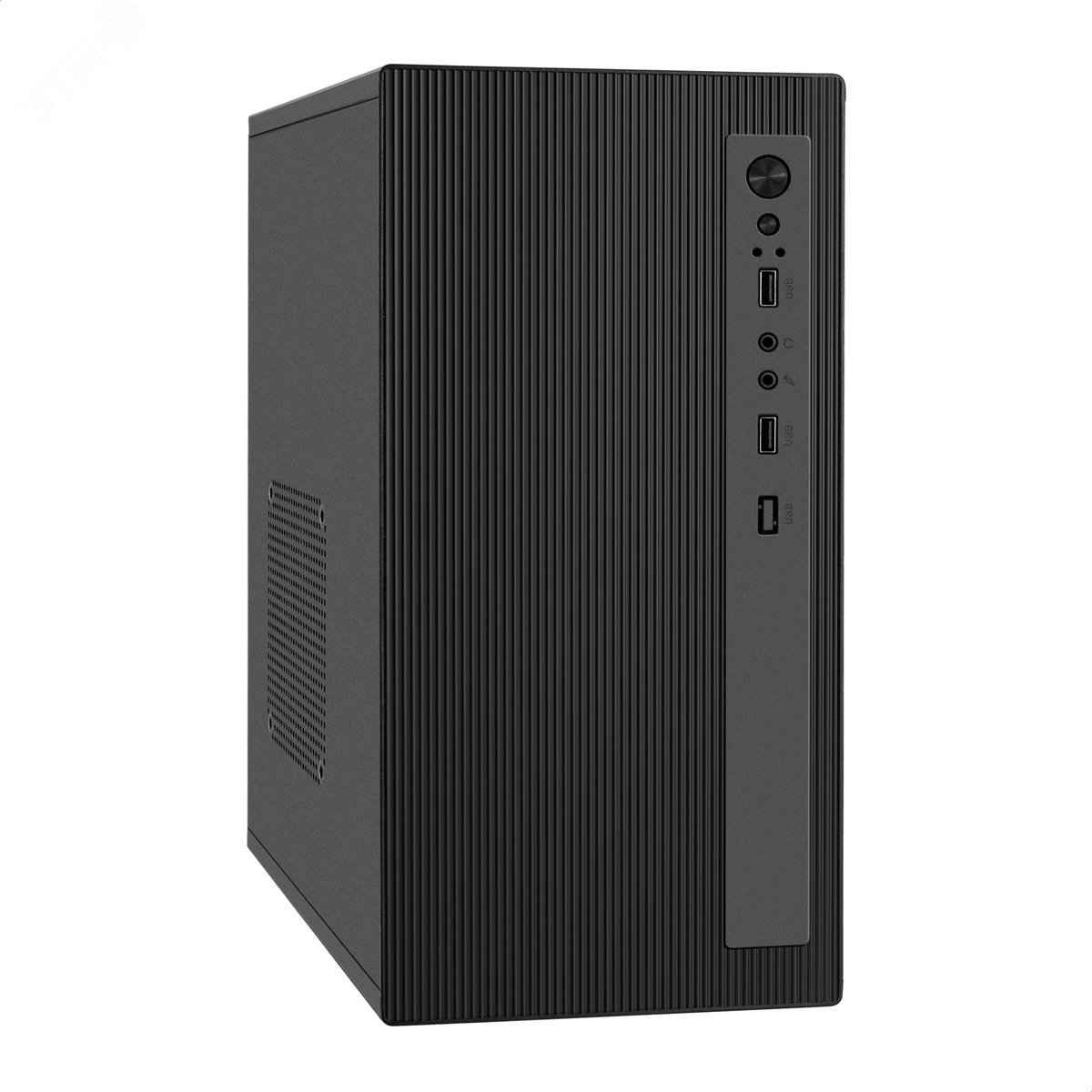 Изображение товара Корпус ПК ExeGate BAA-303M mATX без БП, чёрный, с USB и аудио Изображение товара Корпус ПК ExeGate BAA-303M mATX без БП, чёрный, с USB и аудио