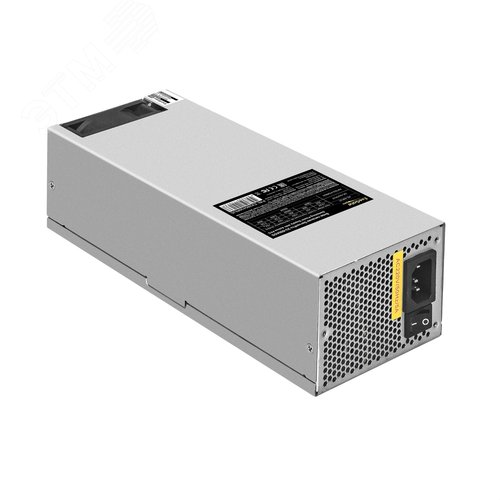 Изображение товара Серверный блок питания 600W, 2U, APFC, 80 PLUS Silver, 24pin, 2x(4+4)pin, 2xPCI-E, 6xSATA, 4xIDE (шт)