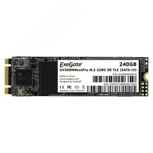 Изображение товара Накопитель SSD M.2 2280 240GB NextPro UV500TS240 (SATA-III) (шт)