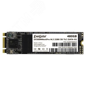 Изображение товара Накопитель SSD M.2 2280 480GB NextPro UV500TS480 (SATA-III) (шт)