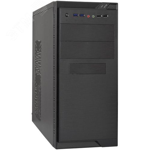 Изображение товара Корпус для ПК, Minitower, mATX, без БП, 2xUSB + 2xUSB 3.0, аудио, чёрный (шт)