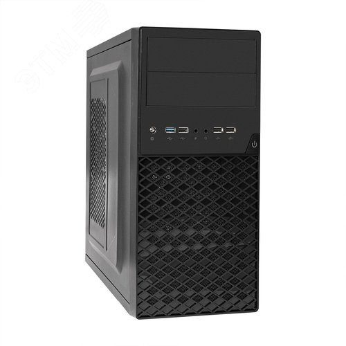 Изображение товара Корпус для ПК, Minitower, mATX, БП 500W, 3xUSB + 1xUSB 3.0, аудио, чёрный (шт)