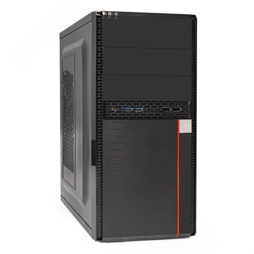Изображение товара Корпус для ПК, Minitower, mATX, БП 400W, 2xUSB + 2xUSB 3.0, аудио, чёрный (шт)