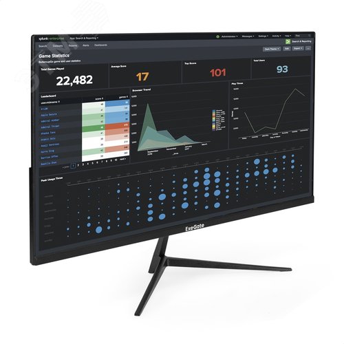 Изображение товара Монитор для ПК 27'' ProSmart EV2707A, VA LED Grade A+, FHD, 1920x1080, 75Гц, 280cd/m2, 3000:1, 5ms, Speakers, D-Sub, HDMI, audio-out, каб. HDMI 1.5м, VESA, черный (шт)