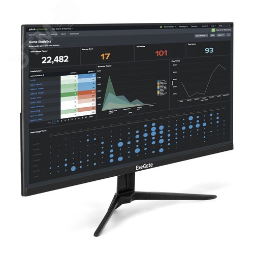 Изображение товара Монитор для ПК 27'' SmartView ES2707A, IPS LED Grade A+, FHD, 1920x1080, 75Гц, 250cd/m2, 1000:1, 5ms, Speakers, D-Sub, HDMI2.0, DP, audio-out, USB, каб. HDMI 1.5м, VESA, черный (шт)