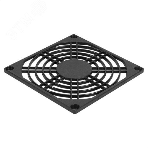 Изображение товара Решетка для вентилятора 90x90 мм, квадратная, черная, пластиковая (шт)