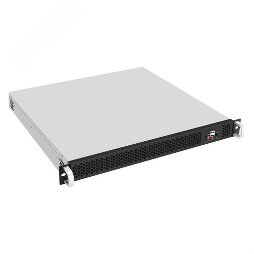 Изображение товара Серверный корпус 1U, 19'' стоечный, глубина 430 мм, без БП, USB (шт)