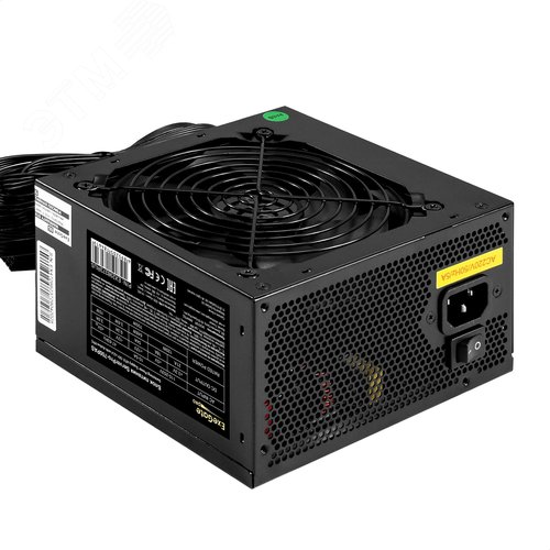 Изображение товара Серверный блок питания 700W, ATX, APFC, 80 PLUS, 24pin, 2x(4+4)pin, 6xPCI-E, 8xSATA, 4xIDE, черный (шт)