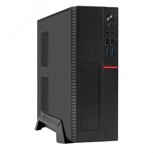 Изображение товара Корпус для ПК, mini-ITX/mATX, БП 450W, 2xUSB + 2xUSB 3.0, HD-аудиопорты, чёрный (шт)