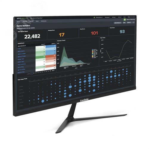 Изображение товара Монитор для ПК 27'' ProSmart EZ2700, IPS LED Grade A+, FHD, 1920x1080, 75Гц, 250cd/m2, 1000:1, 5ms, D-Sub, HDMI, каб. HDMI 1.5м, VESA, черный (шт)