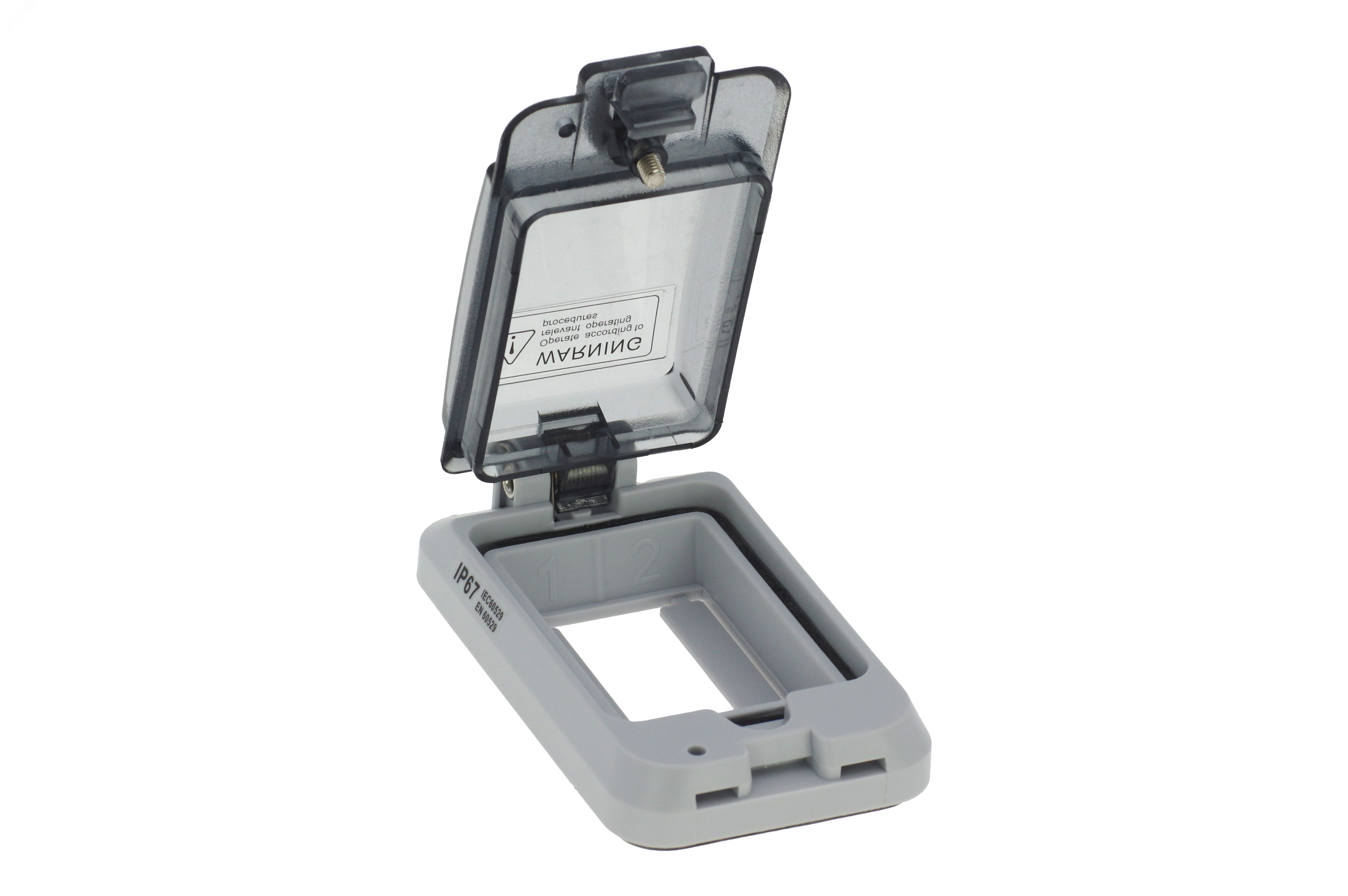 Изображение товара Защитное окно на 2 модуля IP67 от AlpenBox для защиты оборудования