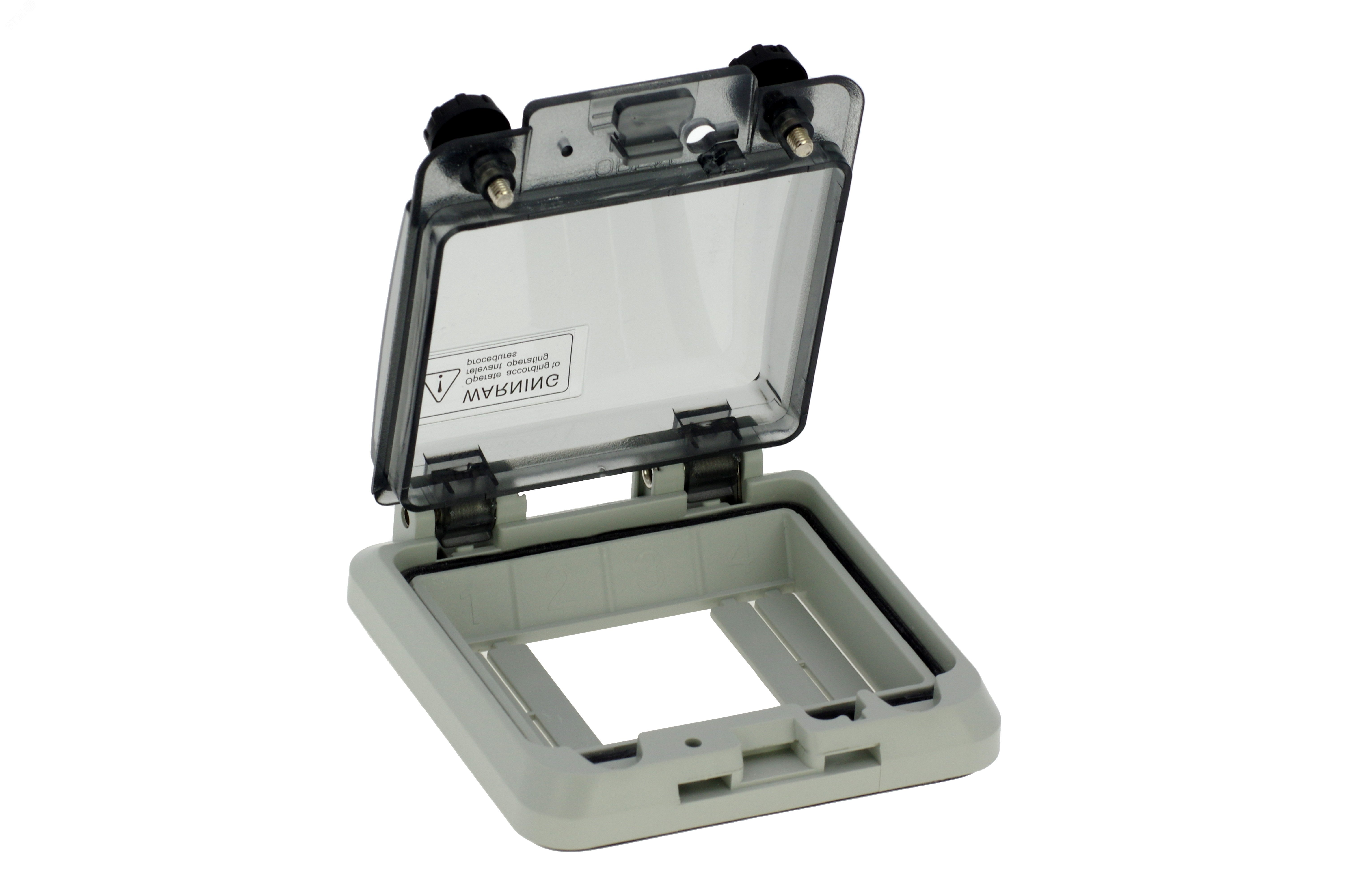 Изображение товара Защитное окно на 4 модуля IP67 от AlpenBox для промышленного оборудования