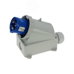 Изображение товара Вилка настенная 63A/230V/1P+N+E/IP67 (шт)