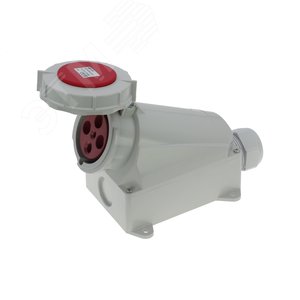 Изображение товара Розетка настенная 63A/400V/3P+E/IP67 (шт)