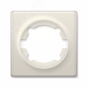 Изображение товара Рамка одинарная, цвет бежевый (серия Florence) (шт)