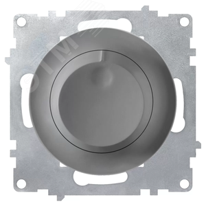 Изображение товара Светорегулятор 600 W для ламп накаливания и галогенных ламп, цвет серый (серия Florence) (шт)