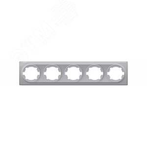 Изображение товара Рамка на 5 приборов, цвет серый (серия Florence) (шт)