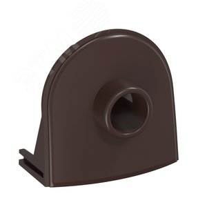 Ввод в распред. коробку для ретро-провода Rotondo, цвет коричневый (в упаковке 4шт)