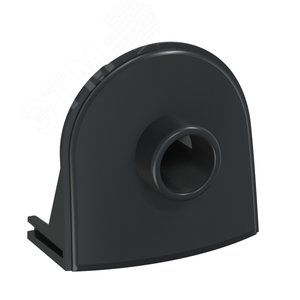 Ввод в распред. коробку для ретро-провода Rotondo, цвет черный (в упаковке 4шт)
