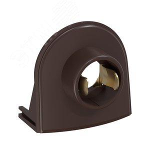 Изображение товара Ввод в распред. коробку для гофротрубы 15А Rotondo, цвет коричневый (в упаковке 4шт) (уп)