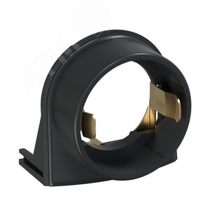 Изображение товара Ввод в распред. коробку для гофротрубы 25А Rotondo, цвет черный (в упаковке 4шт) (уп)