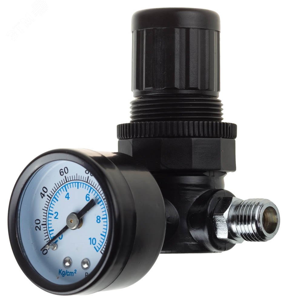 Изображение товара Манометр KRAFTOOL INDUSTRIE с регулятором воздуха 10 атм 1/4''