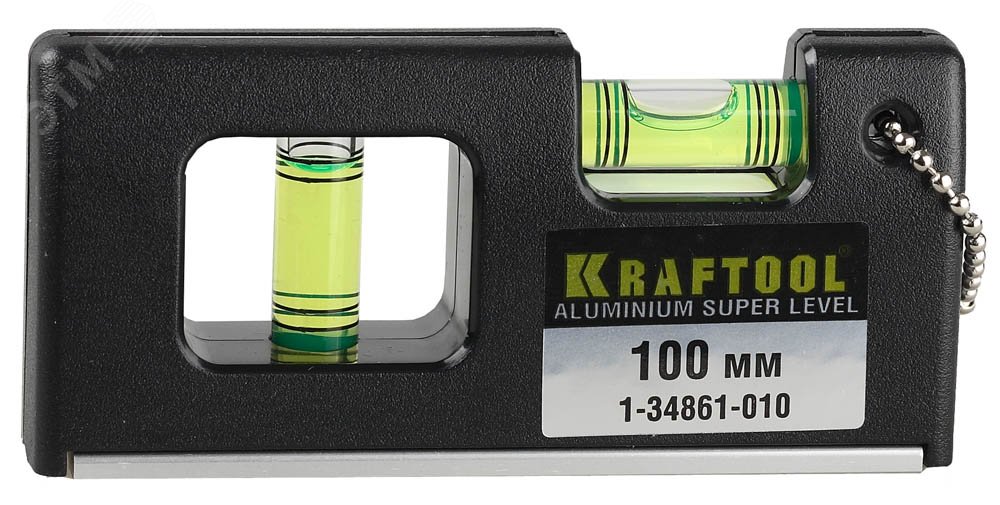 Изображение товара Уровень компактный магнитный 100 мм Mini-Pro от KRAFTOOL для точных измерений