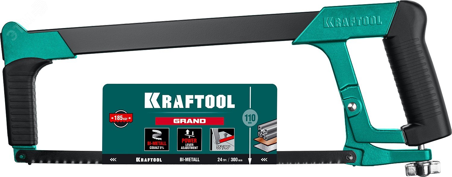 Ножовка по металлу Grand 300 мм 15801_z02 KRAFTOOL - превью