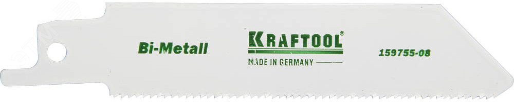 Изображение товара Полотно ''INDUSTRIE QUALITAT'', S522EF, для эл/ножовки, Bi-Metall, по металлу, шаг 1,4мм, 80мм (шт)