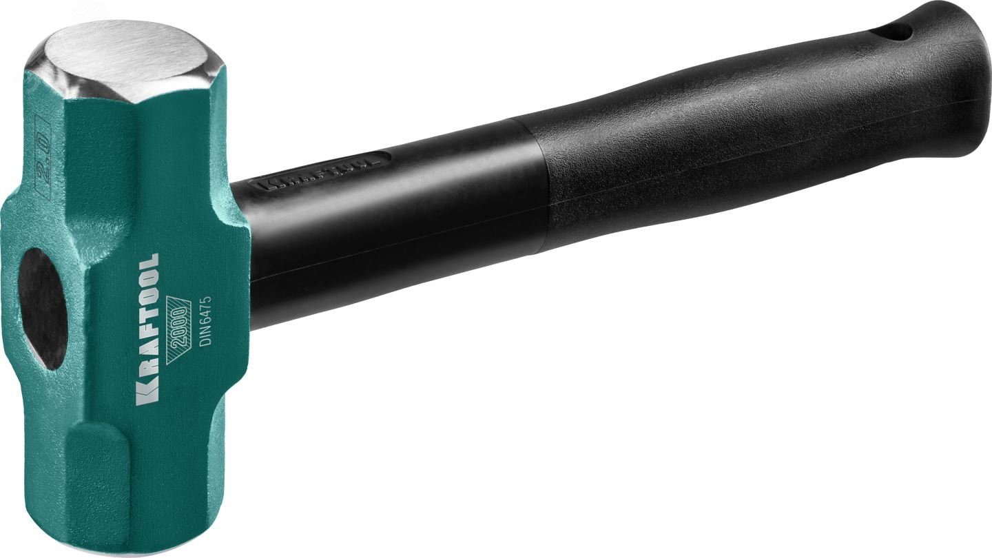 Изображение товара Кувалда STEEL FORCE 2 кг с обрезиненной рукояткой