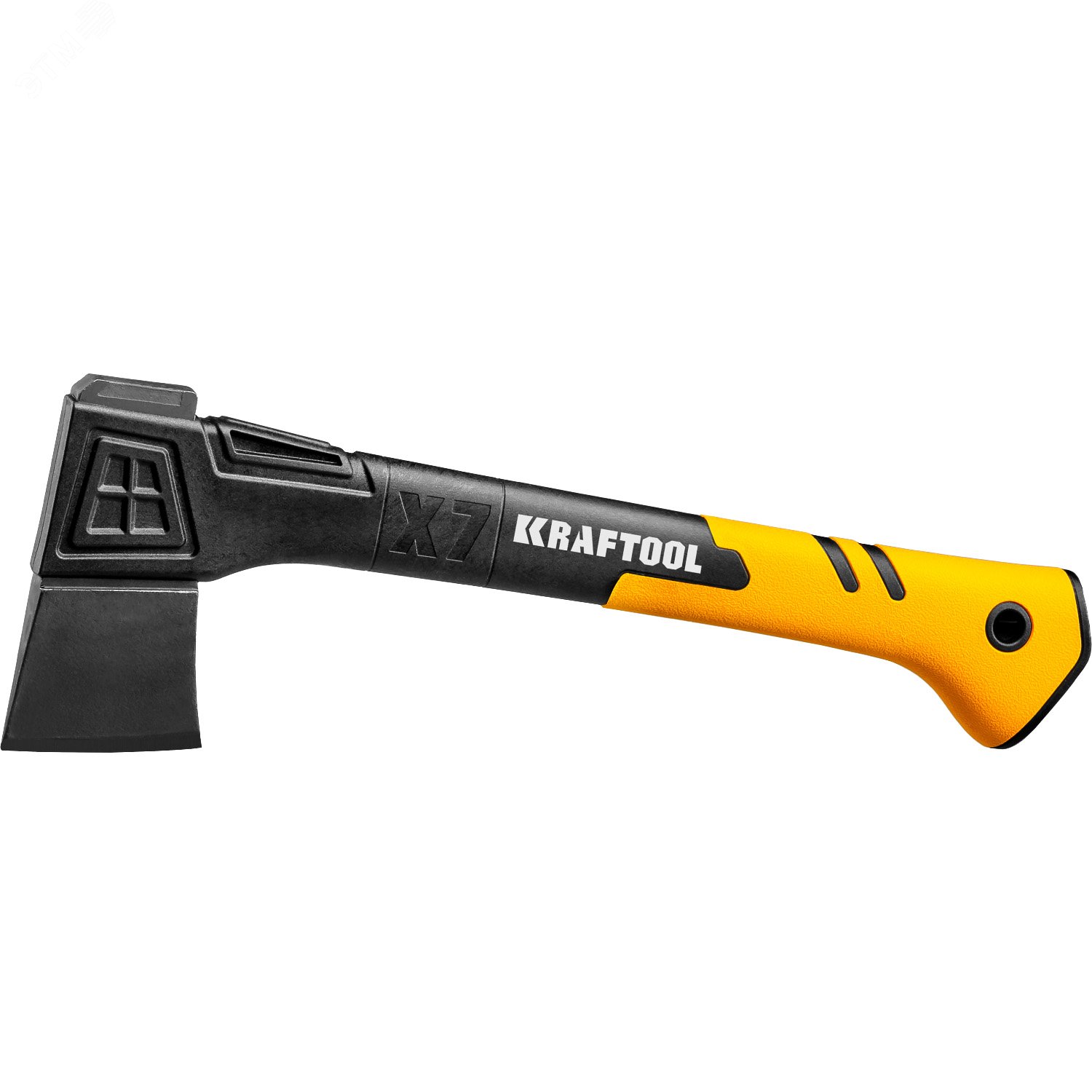 Изображение товара Универсальный топор KRAFTOOL X7 640г 360мм с армированной рукояткой