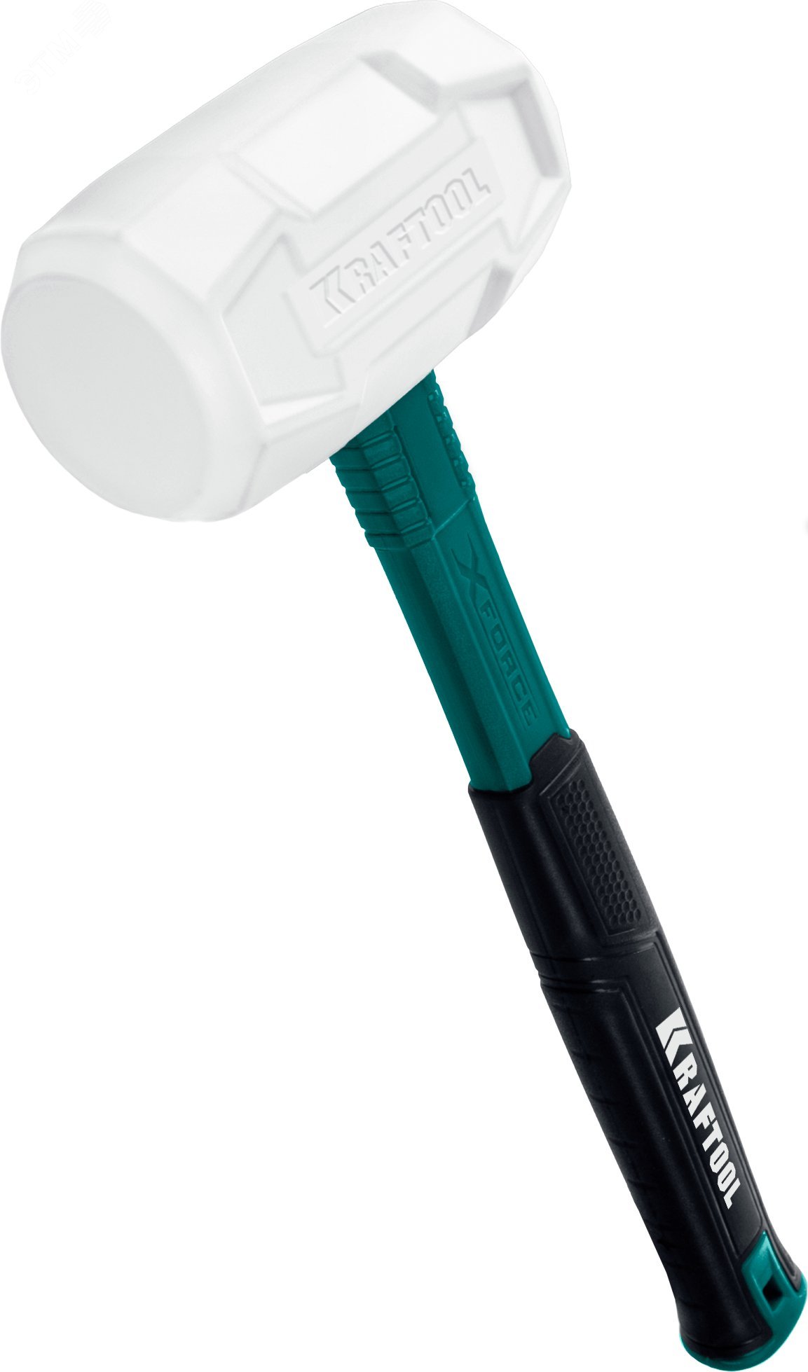 Изображение товара Киянка белая X-FORCE 680 г профессиональный инструмент для металлообработки