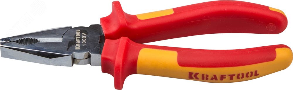 Изображение товара Профессиональные плоскогубцы ELECTRO-KRAFT 180 мм диэлектрические для электромонтажа