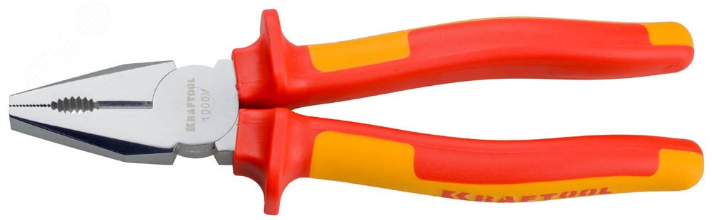 Изображение товара Профессиональные плоскогубцы ELECTRO-KRAFT 200 мм с диэлектрическим покрытием