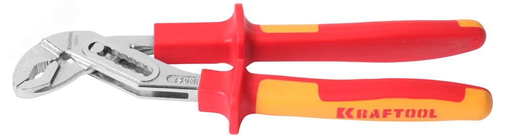 Изображение товара Клещи ''ELECTRO-KRAFT'', Cr-Mo сталь, двухкомпонентная маслобензостойкая рукоятка, хромированное покрытие, 250мм (шт)
