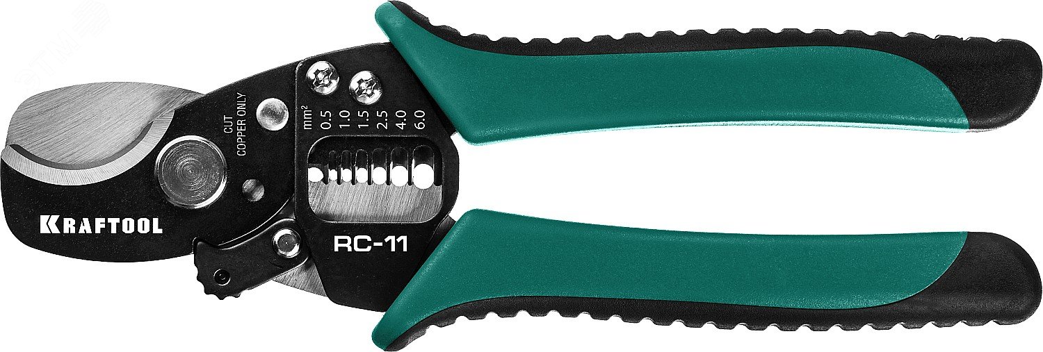Изображение товара Кабелерез RC-11 д 11 мм 0.5-6 мм2 съемник изоляции профессиональный инструмент