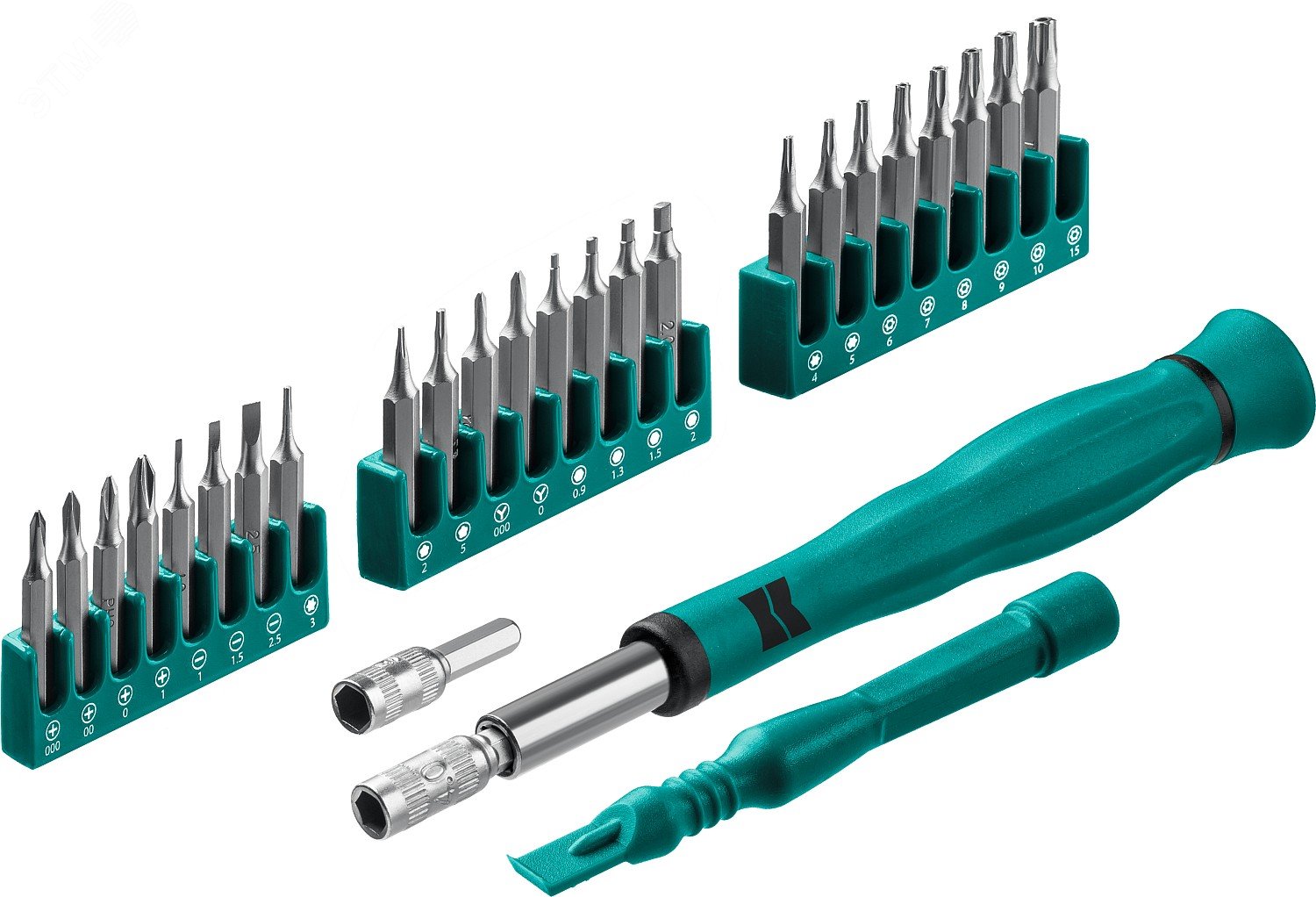 Изображение товара Отвертка для точных работ Precision-28 набор высококачественных бит и инструментов