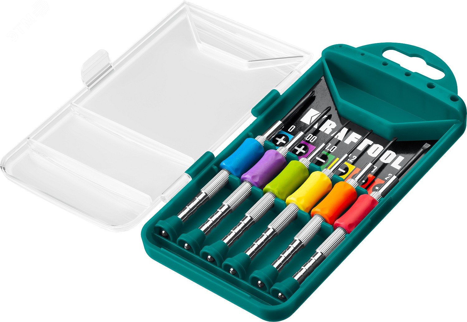 Изображение товара Набор чаосвых отверток Precision-6 6 предм. для точных работ электроника и часы